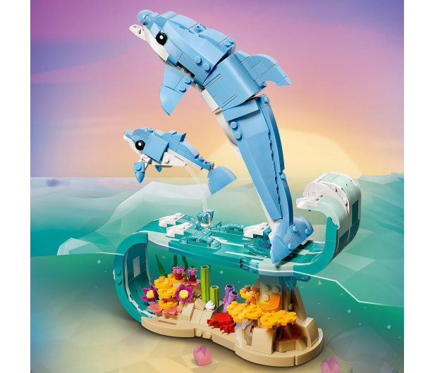 LEGO CREATOR 31385 Zwierzęta morskie: piękny delfin - 1473433 - zdjęcie 6
